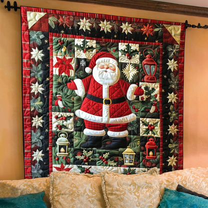 Quilted Blanket – Featuring Santa Claus NCU0NT079
