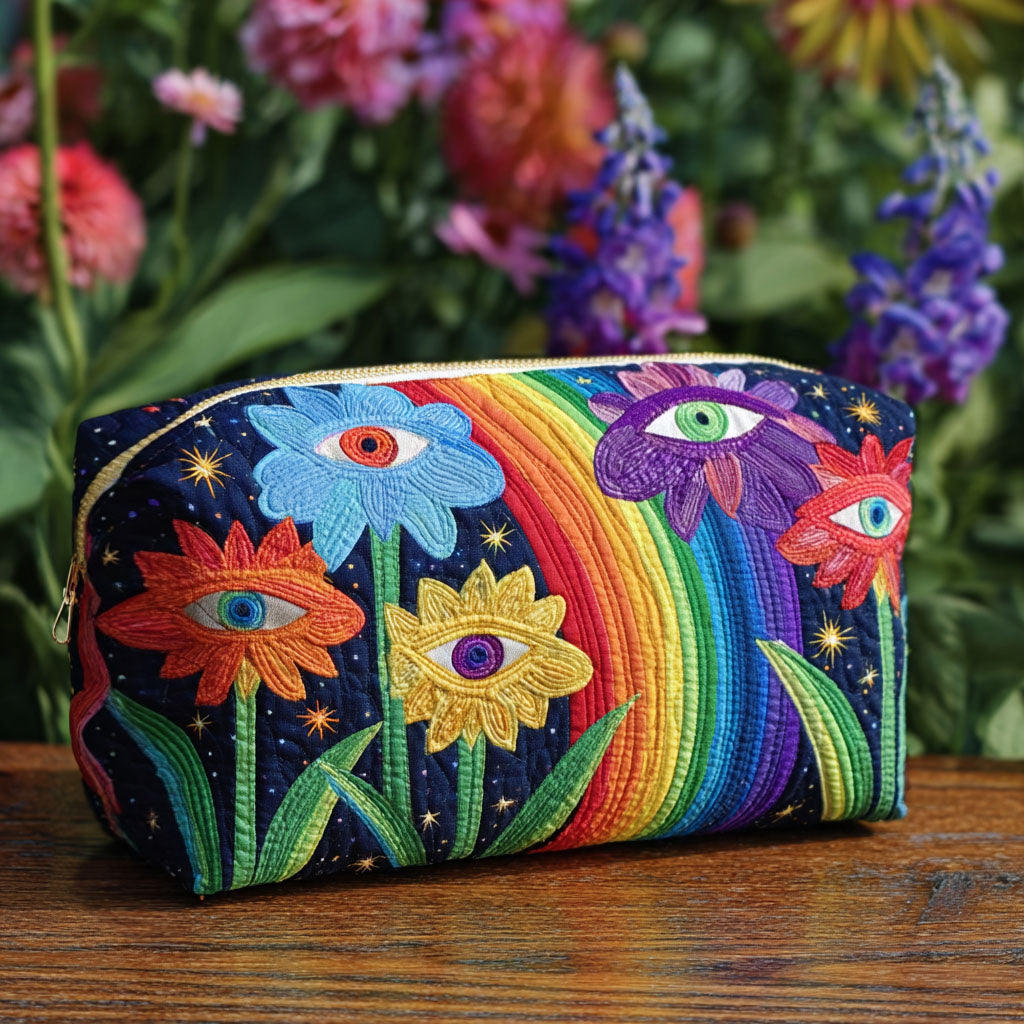 Boho-svamp Quiltad Necessär NCU0PT9279