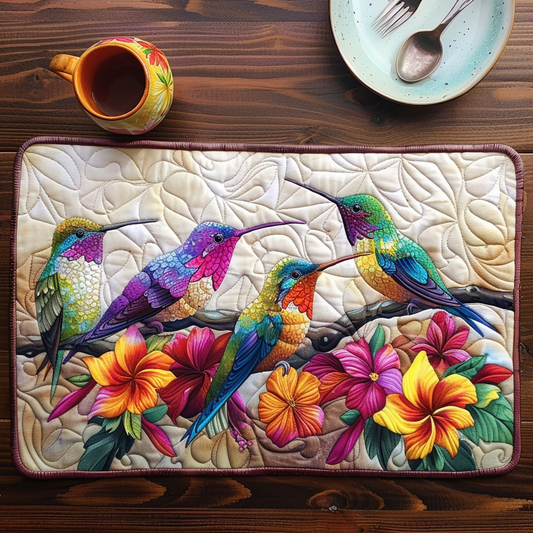 Quilted Table Mat – Featuring Cheerful Birdsong NCU0TL067