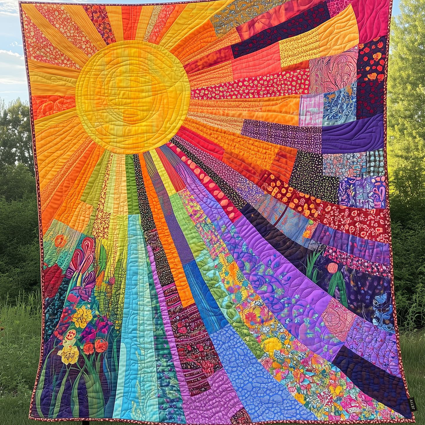 Quilted Filt – Radiant Sun NCU0VL673