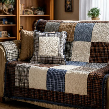 Quilted Sofa Cover – Country Paw Design NCU0NT11723