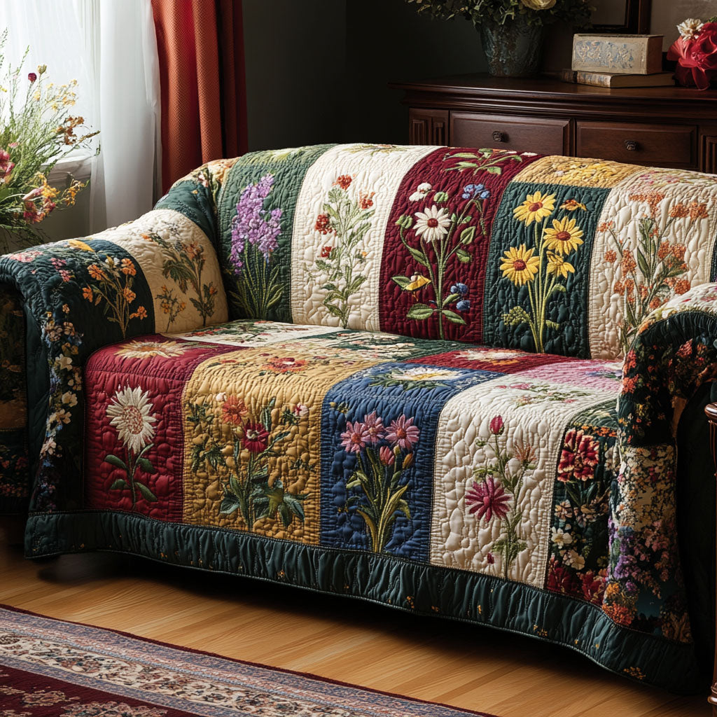 Quilted Sofa Cover – Cozy Quilted Sofa Cover NCU0DK11954