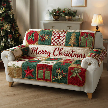 Quilted Sofa Cover – Winter Pattern NCU0TD1384