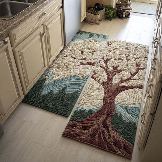 Decorative Branch Non-Slip Kitchen Mat – NCU0DK11680