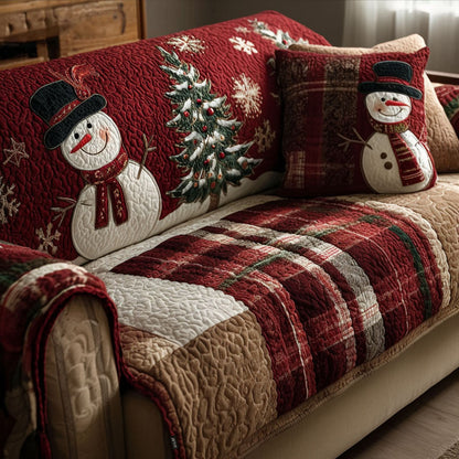 Julmotiv Sofföverdrag – Quiltad Design NCU0VT340