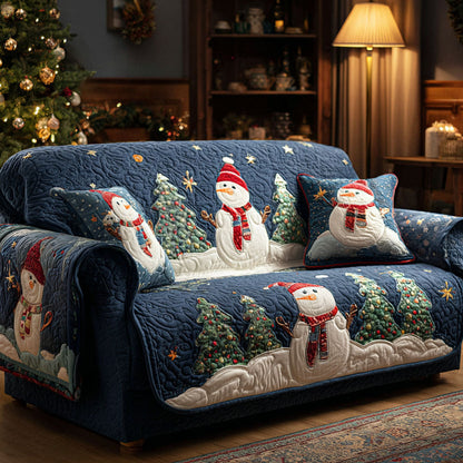 Quilted Sofa Cover – Winter Pattern NCU0TV795