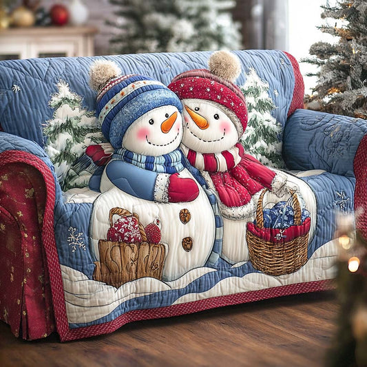 Julmotiv Quiltad Sofföverdrag – Modell NCU0VT325