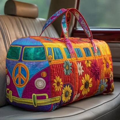 Gestepptes Reisetasche im Hippiebus-Design