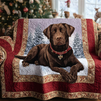 Quilted Sofa Cover – Featuring Labrador Retriever Design NCU0VT339