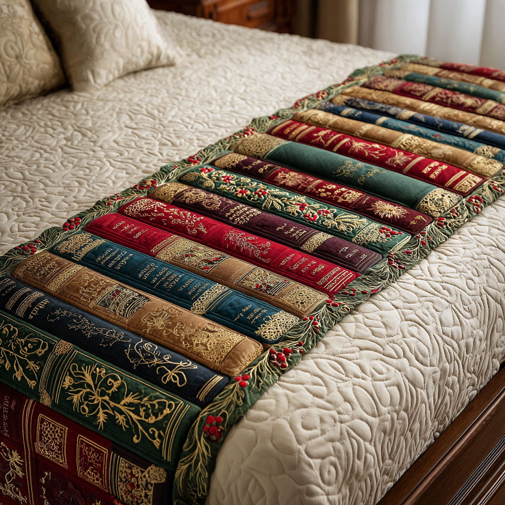 Heritage Library Quilt Bedspread – Model NCU0TV1373