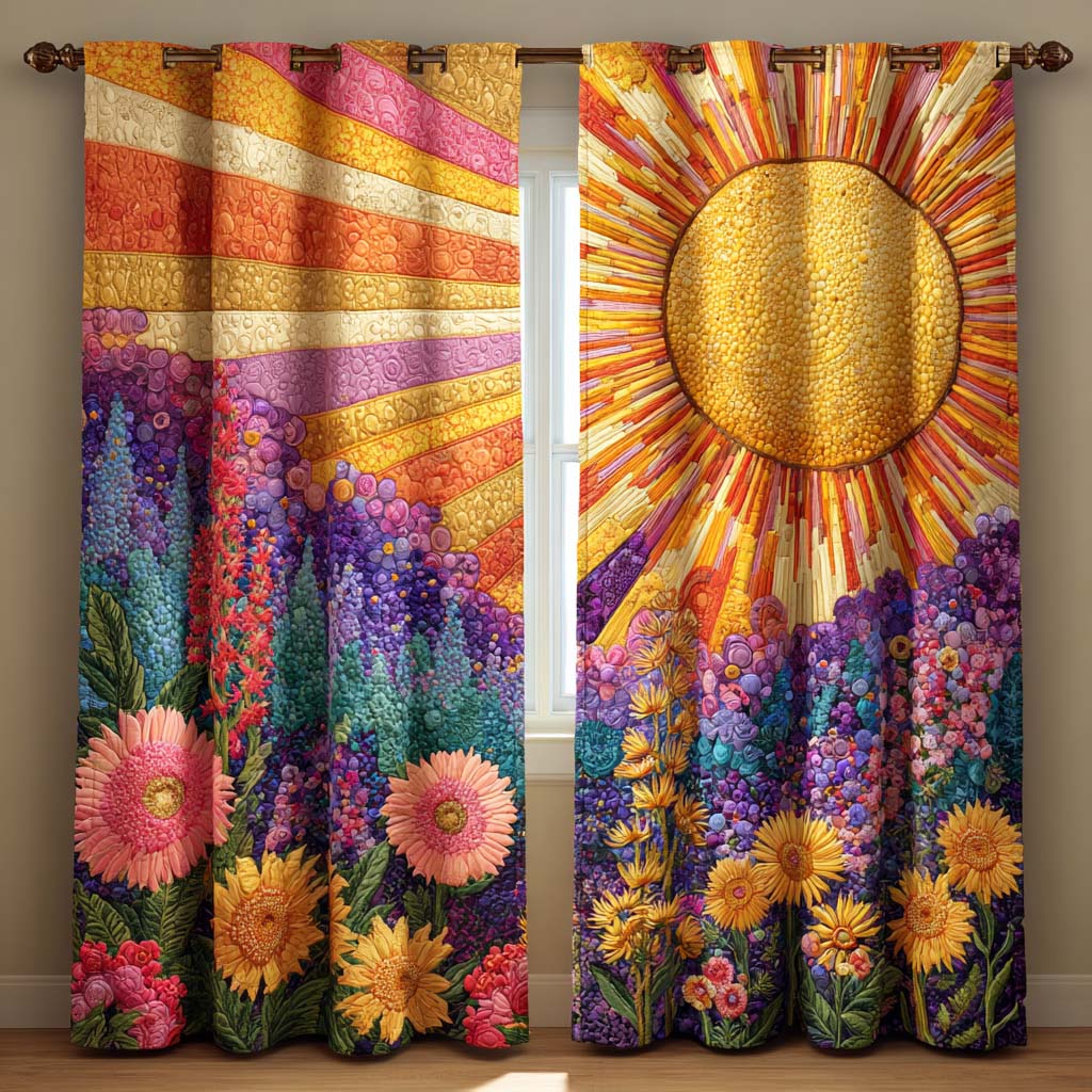 Quiltade Gardiner – Lavendel Soluppgång Glöd NCU0XD2051" can be rewritten as:

"Quilted Curtains – Lavender Sunrise Glow NCU0XD2051