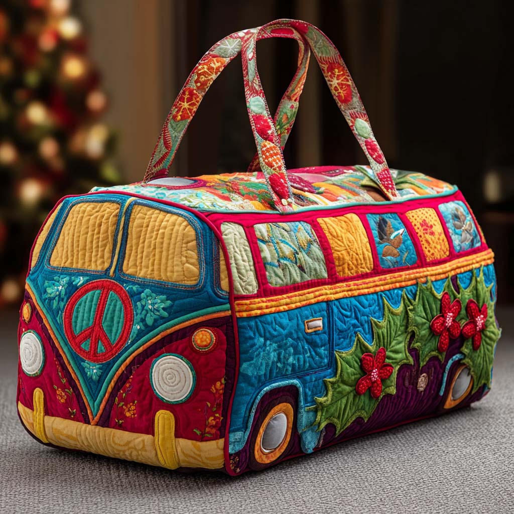 Quilted Travel Bag – Joyful Hippie Van