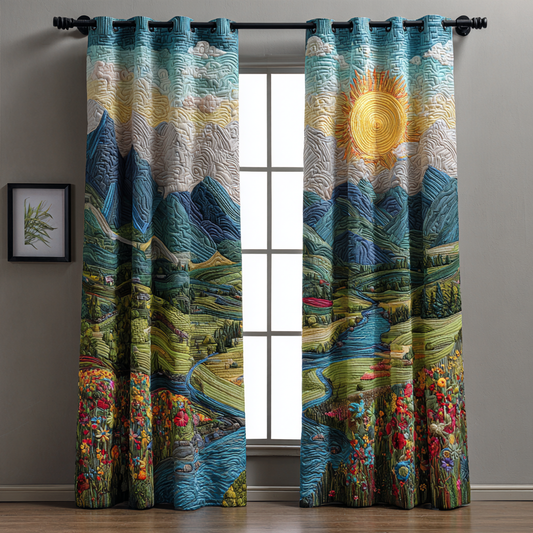 Quiltade Curtain – Morning Glow NCU0DK10968