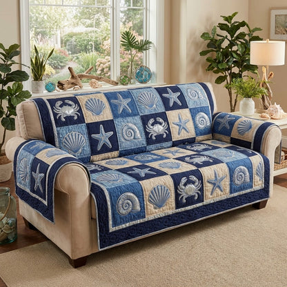 Quilted Sofa Cover – Embrace the Magic of the Sea NCU0DV9509