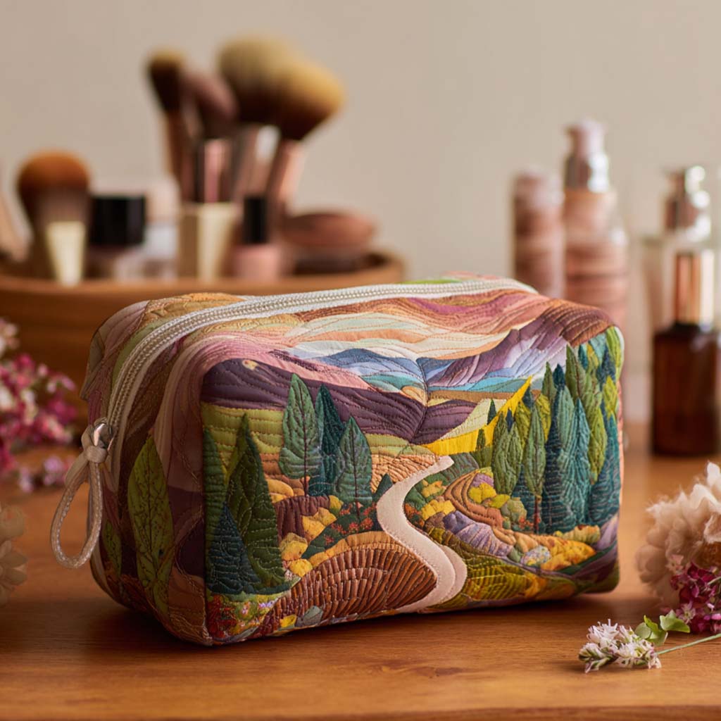Quilted Cosmetic Bag with Fridens Dal NCU0PT9476