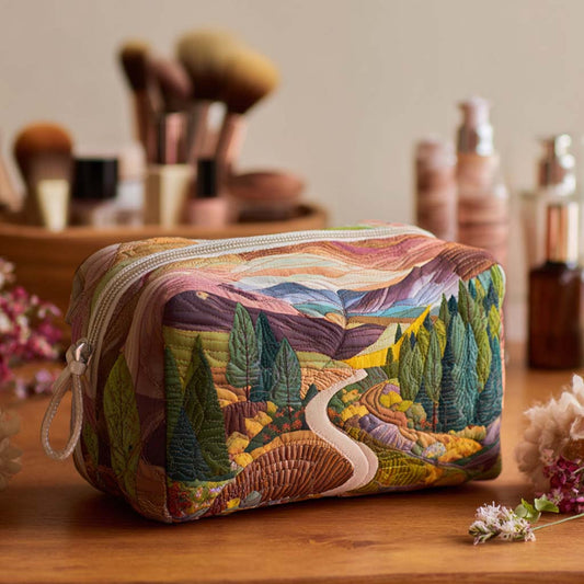 Quilted Cosmetic Bag with Fridens Dal NCU0PT9476