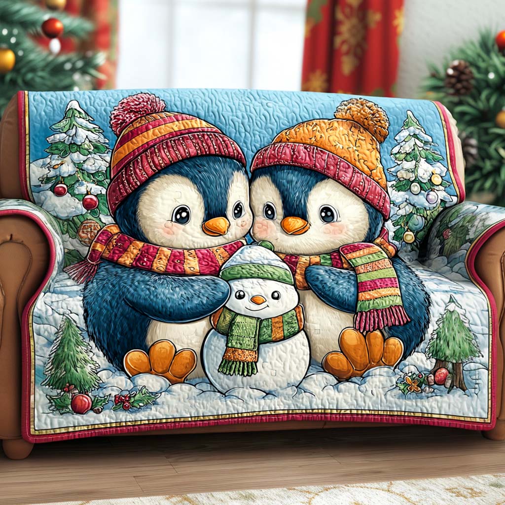 Julmotiv Quiltad Sofföverdrag – Modell NCU0VT325