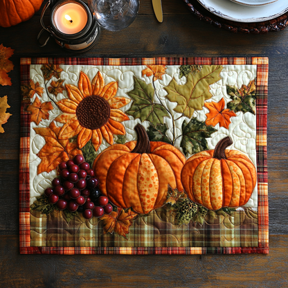 Quilted Table Mat – Pumpkin Paradise NCU0DV7268