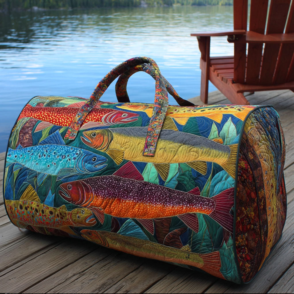 Quilted Travel Bag – Wild River