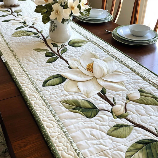 Rustic Magnolia Flower Tablecloth - Patchad Design