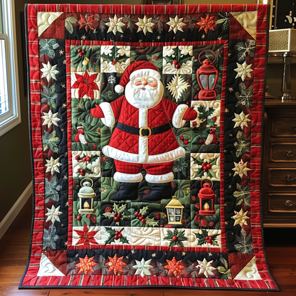 Quilted Blanket – Featuring Santa Claus NCU0NT079