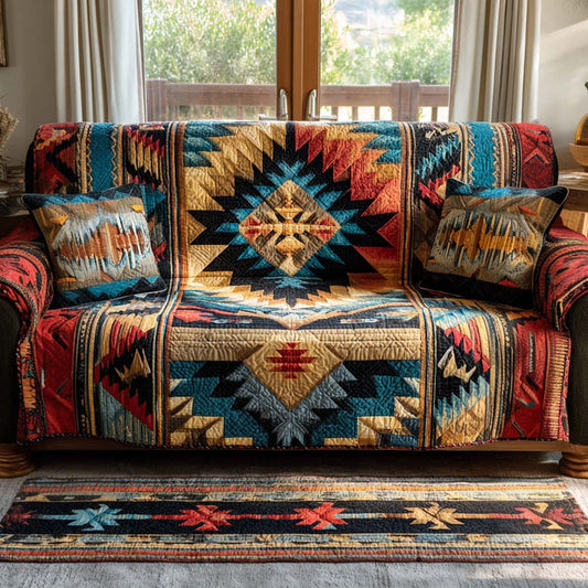 Quilted Sofa Cover – Southwest Design NCU0XD1830
