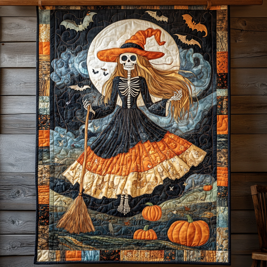 Quilted Blanket – Featuring Spooky Cat Design NCU0NT176