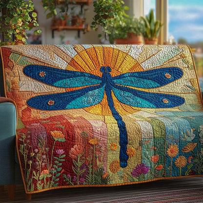 Quilted Sofa Cover – Dragonfly Design NCU0VT326