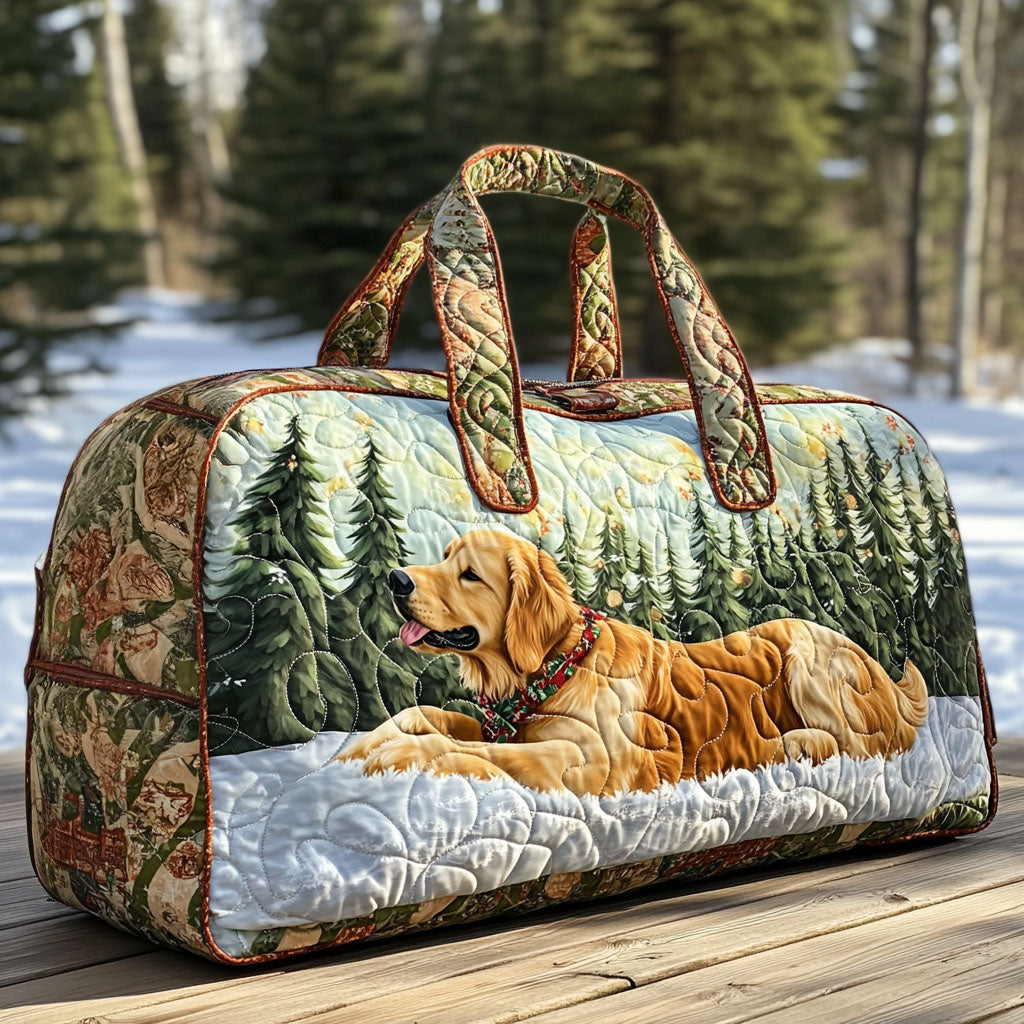 Quilted Travel Bag – Dog in the Sun