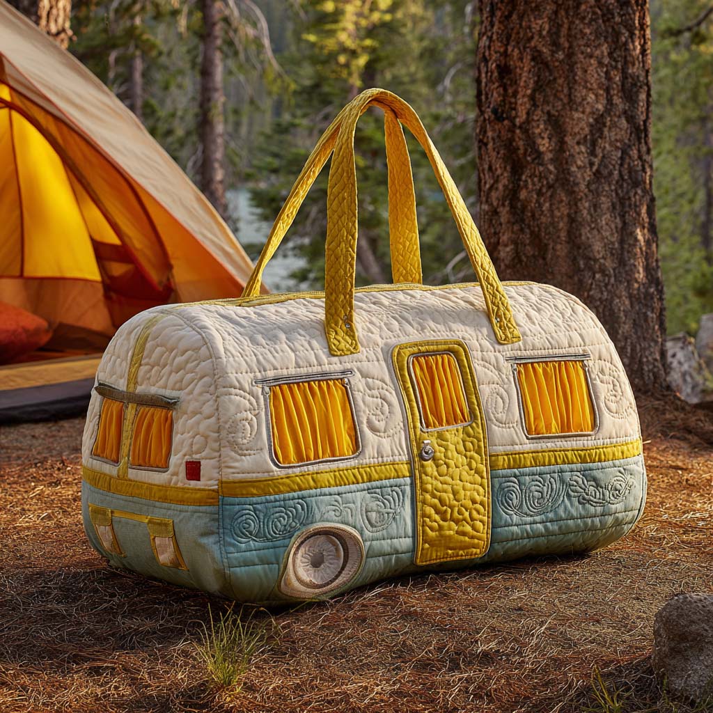 Quilted Travel Bag – Sunny Camping