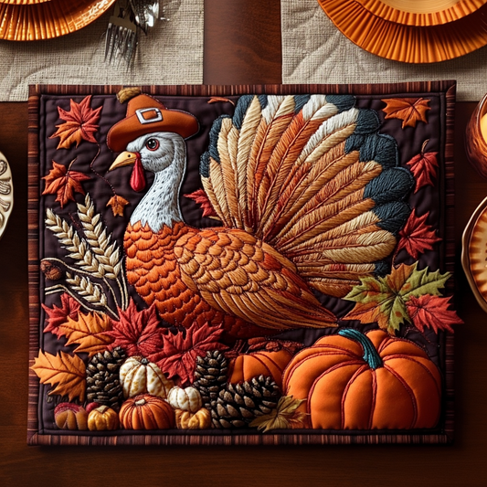Quilted Table Mat – Benediktiner Turkey NCU0DV1194