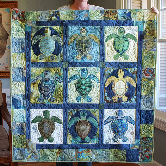 Turtle Tide Stoppad Blanket – NCU0TLUS403