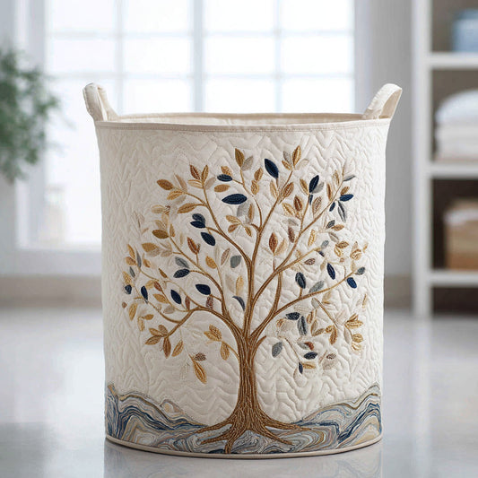 Gesteppter Wäschekorb – mit Blumendesign NCU0DV841