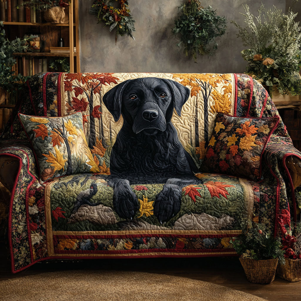 Quilted Sofa Cover – Forest Pattern NCU0PT10186