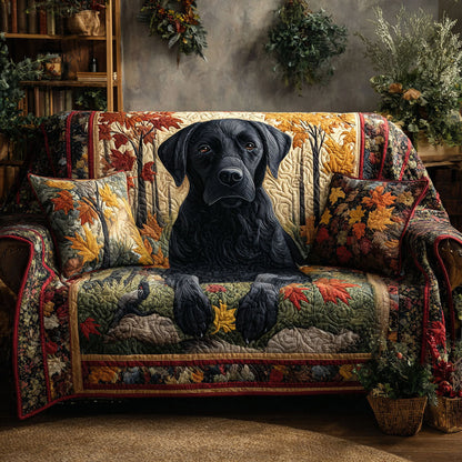 Quilted Sofa Cover – Forest Pattern NCU0PT10186