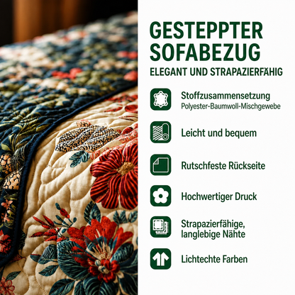 Rustik Skogsstil Sofföverdrag – Quiltad NCU0TD1796