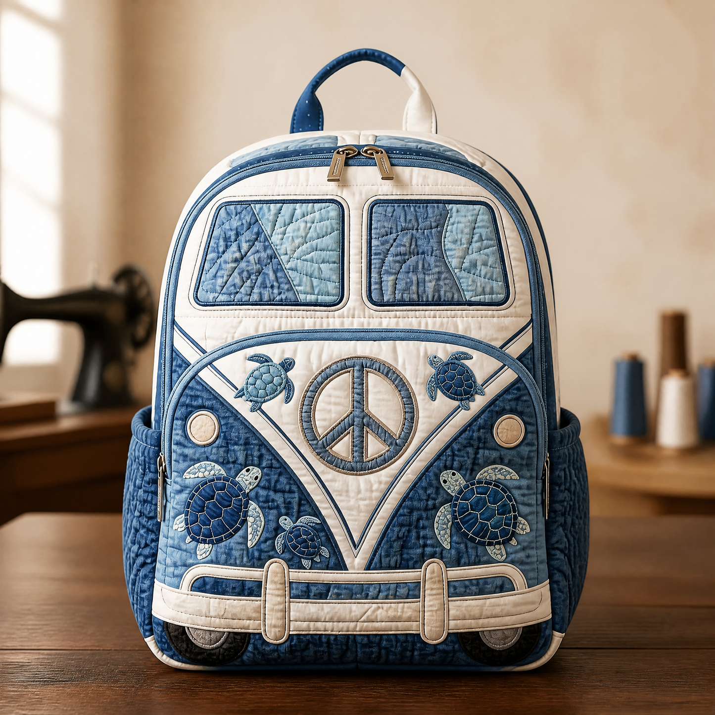 Retro Bohemian Camper Backpack